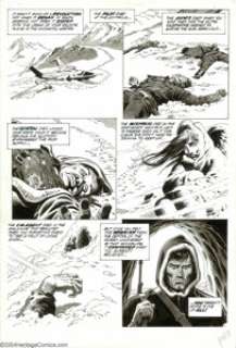 Russ Heath - Original Art for Savage Tales #11, story pages 1 and 4 (Marvel, 1975). Russ Heath pencils, inks and - | Heritage