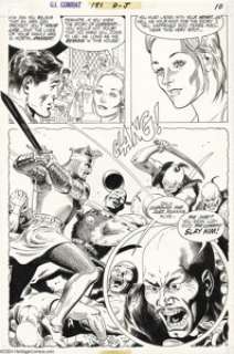 Russ Heath - Original Art for G. I. Combat #151, Story pages 9 and 10 (DC, 1972). From the story written by Robert - | Heritage