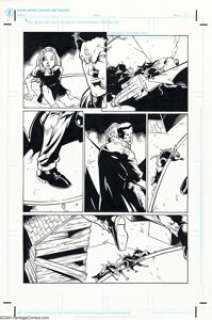 Christian Zanier and Andrew Pepoy - Angel #13, page 13 Original Art (Dark Horse, 2000). Angel rescues a little - | Heritage