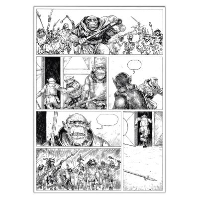 Amaury Bündgen | Deter - Planche originale 63 | Achetez de l’Art