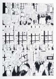 Pedrosa, Cyril (1972- 48 Ans) | Planche originale Â«Ring CircusÂ tome 1Â» (1998) planche 6 - Planche Ã  l’encre de chine (42 x29,5 cm) a… | Stanley’s Auction