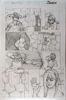 Kei Zama | Spider-Gwen: Shadow Clones #4 Page 13 [PENCIL] | Kei Zama