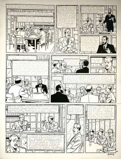 JUILLARD André  - Blake et Mortimer  - Planche 46 de l’album La machination Voronov [...] | Vermot et Associés