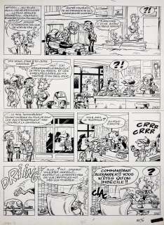 BROCA  - Spirou et Fantasio  - Planche 2 de l’album La boîte noire édité par [...] | Vermot et Associés