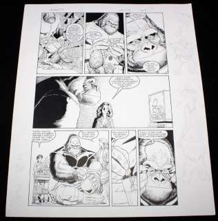 Art Adams - Dark Horse Presents #80 P.28 - Early Monkey Man & O‘Brien Story - 1993