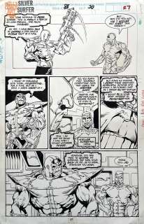 Andy Smith Tom Christopher - Silver Surfer 88 Pg 27 (Marvel, 1994) Thanos