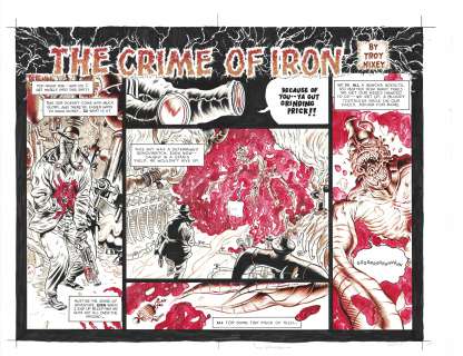 Troy Nixey - The Crime of Iron - COMPLETE 8 page story