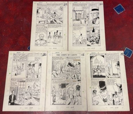 WORLD AROUND US #9 comic art 5 PG STORY 1959 ARMY WEST POINT CORPS OF CADETS | eBay US (Buy It Now)