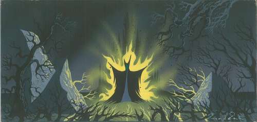 La Belle au bois dormant Studio Walt Disney, 1959. Etude préliminaire | Rossini