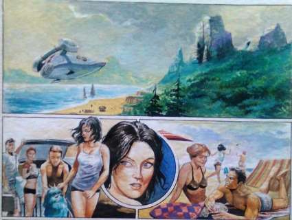 Kusbiantoro, Apri - Original opening page (p.1) - Close Call (Lemuria) - (2012) | Catawiki