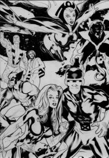 Adam Hughes - x-men iris print art