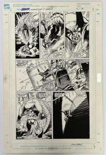 Wolverine Rahne of Terra Comic Art Pg Andy Kubert | Weiss Auctions