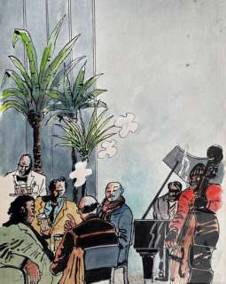 Joos/Saxo cool. Planche originale illustrant… | Dagoty