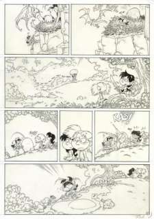 Lot #388 | Tarquin. Planche originale Gnomes de Troy | BDEnchères