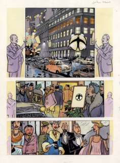 Johan DE MOOR (né en... - Lot 61 - La vache - Les tigres de papier Technique mixte sur...