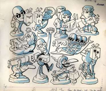 ANONYME Illustration réalisée pour le calendrier Record publié dans Record 37 en... | Vermot et Associés