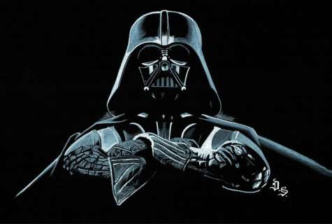 Darth Vader By Diego Septiembre - Original Drawing | Catawiki