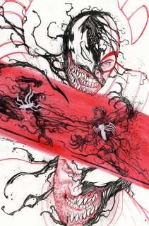 Juan Ferreyra - Venom: Black & White & Blood Issue 04 Page Cover