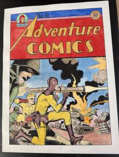 Paul Chadwick | Adventure Comics 91 Recreation | RGLArt