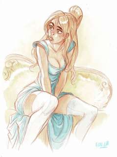 Barbucci | Dessin original Ã  l’aquarelle. Dimensions : 29,5 cm x… | Septimus