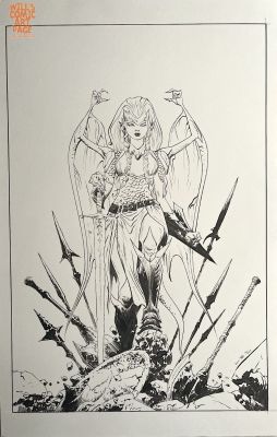 Jae Lee | Gargoyles: Demona 1 Cover (Dynamite, 2025) | Will’s Comic Art Page