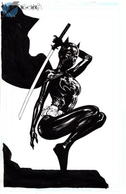 Marcio Takara | Batgirl Issue 3 Page Cover | Felix Comic Art