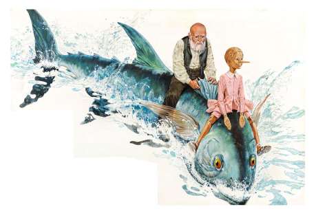 Sergio (Romano Rizzato) – "Le avventure di Pinocchio (The Adventures of Pinocchio)", | Urania Casa d’Aste