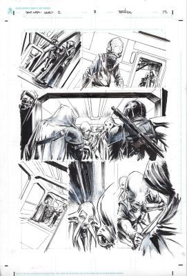 Brian Thies | Star Wars Legacy Issue 08 Page 13 | Splash Page