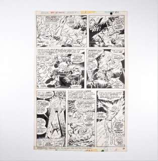 F. Robbins V. Colletta Giant-Size Invaders #1 Art | Bruneau & Co. Auctioneers