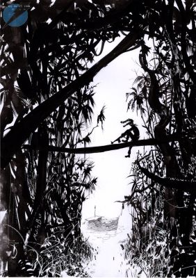 Matã­as Bergara | The Voices Said Kill Issue 3 Page Cover | Felix Comic Art