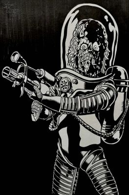 Jp Cuison | Mars Attacks! | Next Comic Art