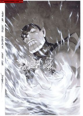 Michele Bandini | Covers / Pinups Issue Imperial War : Imperial Guardians # 1 Page Cover | Kwan Chang