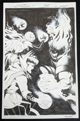 Lee Garbett | Dormammu: Bring on the Bad Guys #1 - Variant Cover - Original Art | Lee Garbett