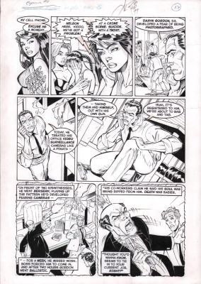 Al Rio | Exposure #3 P.17 - Crime Scene Investigation - Signed - 1999 | Anthony’s Comic Book Art