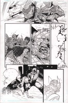 Jay Leisten | Predator Kills the Marvel Universe #4 P.9 - Wolverine & Nightcrawler Escape Capture - Signed - 2025 | Anthony’s Comic Book Art