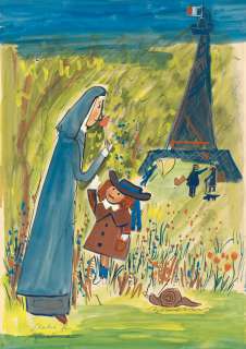 CHILDREN’S LUDWIG BEMELMANS. "Sketch for Madeline." | Swann Galleries