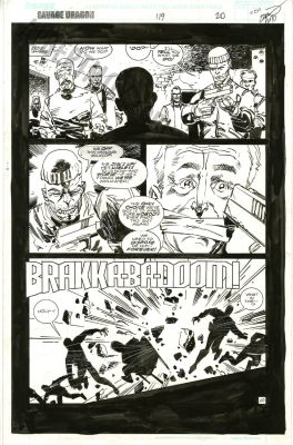 Erik Larsen | Savage Dragon Issue 119 Page 20 | Albert Moy