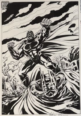 Adrian Salmon | Essential X-Men 30 Cover (Uk) | Panel Page Art