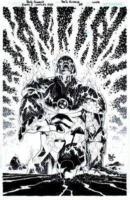 Paulo Siqueira | Earth 2: World’s End #10 Cover (Super Detailed Darkseod Cover Image) 2014 | Romitaman