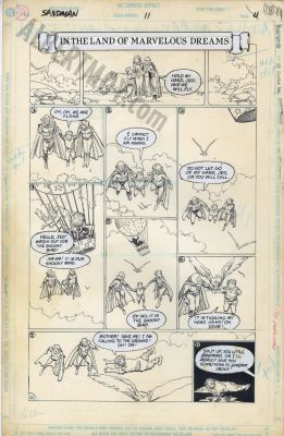 Mike Dringenberg | Sandman Issue 11 Page 4 | Albert Moy