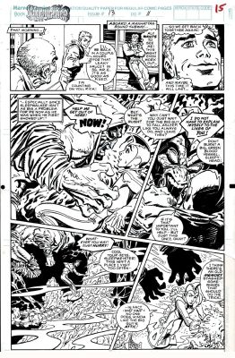 Bret Blevins, Mike Manley - Sleepwalker #13 P 11 (Awesome Sleepwalker Page!) 1992