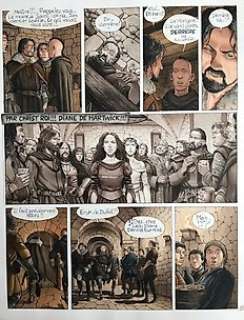 Delaby, Philippe / Petiqueux, Jérémy  - Originele ingekleurde pagina (p.50) -
 Complainte des Landes perdues T5 - Moriganes - (2004) | Catawiki