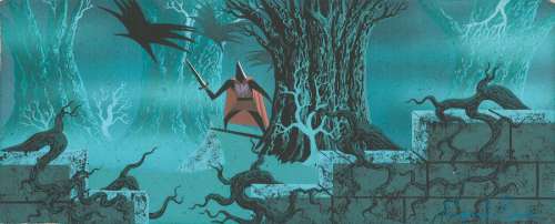 LA BELLE AU BOIS DORMANT Studio Walt Disney 1959. Etude préliminaire& | Rossini