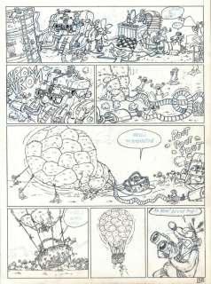 David Edouard | PLANCHE ORIGINALE 32 TOME 1 de RAT’S En partance pour nulle part | Galerie Napoléon