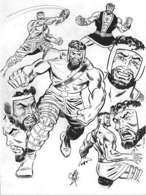 Chris Nye | Hercules , Character Study | Catskill Comics