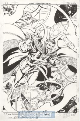 Mark Buckingham | Doctor Strange 450 Cover By Mark Buckingham Issue 450 Page 0 | BritComicsArt