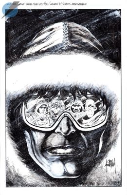 Chris Mooneyham | G.I. Joe: a Real American Hero Issue Hama Files Edition #2 Page Cover | Felix Comic Art