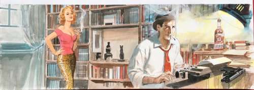 Di Gennaro, Aldo - original illustration Almanacco del Giallo (2007) | Catawiki