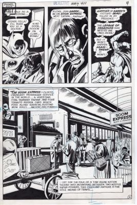 Bob Brown | Detective Comics 411 Page 4 | Panel Page Art