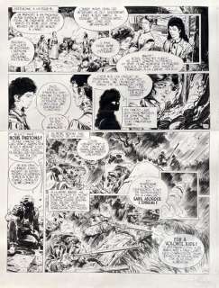 Wilson Colin/La jeunesse de Blueberry. Planche originale… | Dagoty